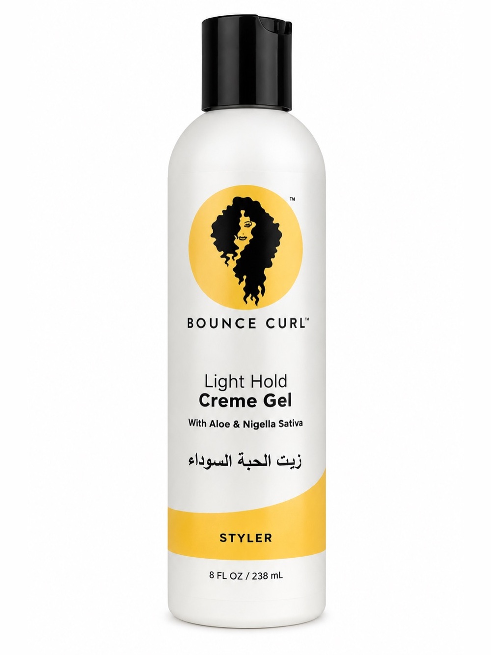 Bounce Curl Light Hold Creme Gel Styler 8oz Sealed Curl Defining Gel